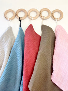 Teething/Paci Blanket | Olive Green