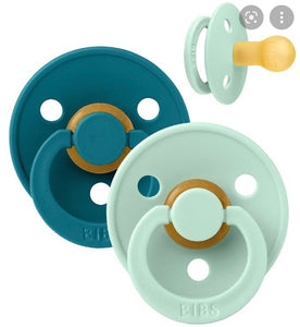 BIBS Pacifier | Nordic Mint / Forest Lake | Size 1 (0-6 months)