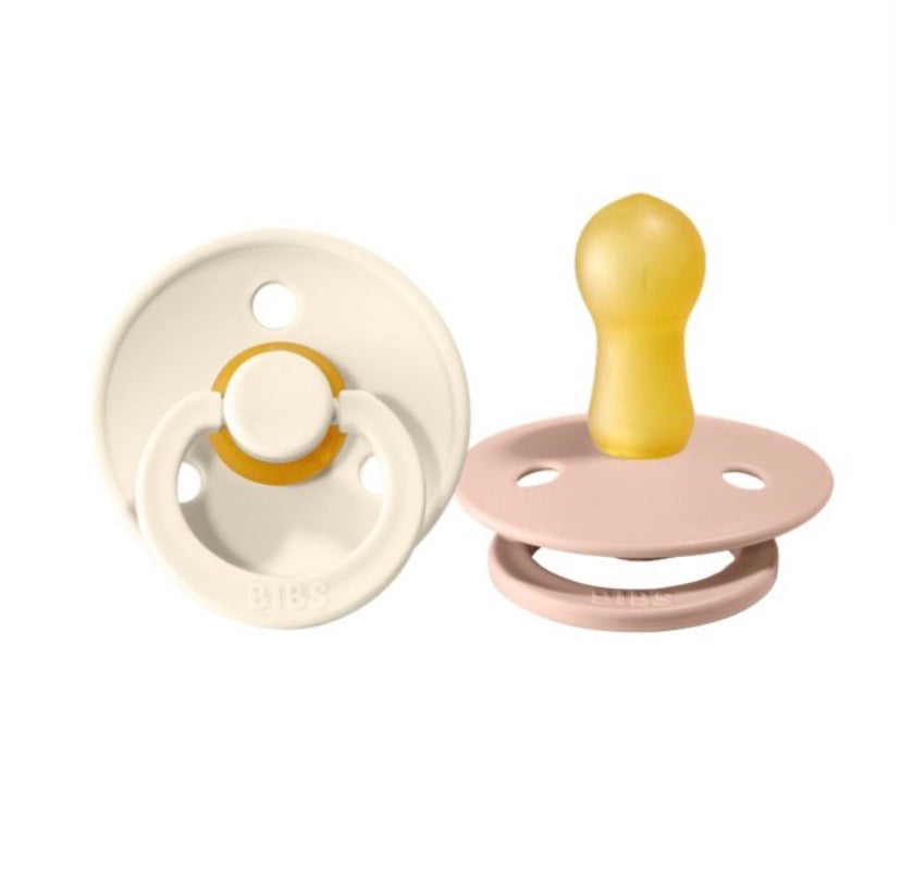 BIBS Pacifier | Ivory / Blush | Size 1 (0-6 months)