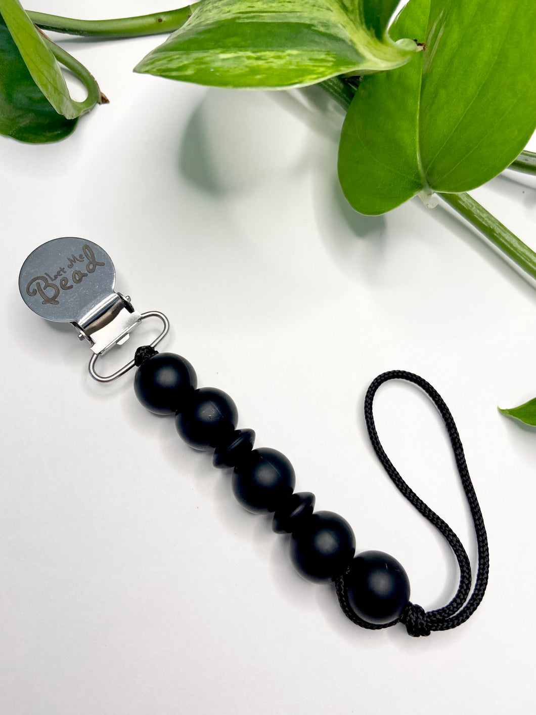 Soother Clip | Avery | Black