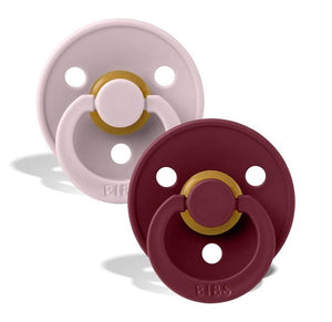BIBS Pacifier | Pink Plum / Elderberry | Size 1 (0-6 months)