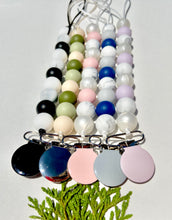 Load image into Gallery viewer, Soother Clip | Blake | Purple + Pearl
