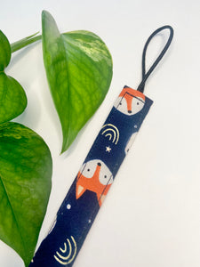 CoFabric Soother Clip | Navy Fox